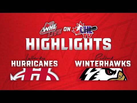 Lethbridge Hurricanes at Portland Winterhawks 11/22 | WHL Highlights 2024-25
