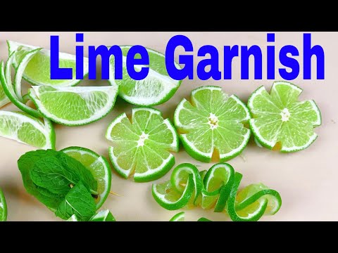 8 Stunning Lime Garnish Ideas for Cocktails | Easy & Fancy