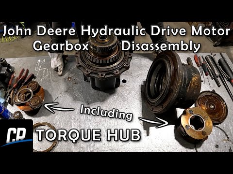 Disassembling the Gearbox Side of a John Deere Torque Hub Final Drive Motor