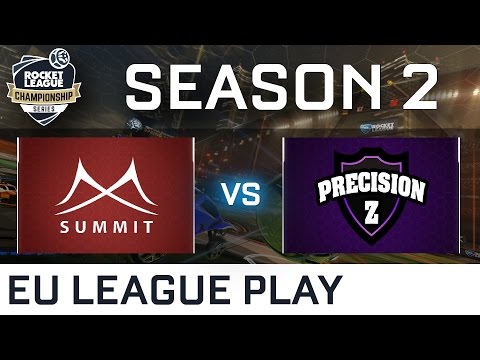 Summit vs Precision Z EU League Play Week 2 - RLCS S2