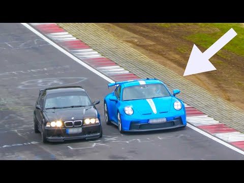 CAR FREITAG NÜRBURGRING 2023- CRAZY DRIVERS, FAILS, Highlights Touristenfahrten Nordschleife