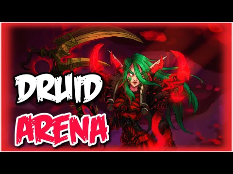 Resto Druid PvP | Shadowlands Arena Gameplay [2v2] LIVE | Affliction Warlock