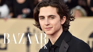 Timothée Chalamet’s best style moments | Harper's Bazaar UK video