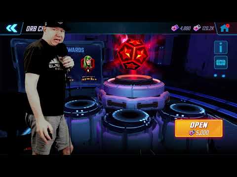 Opening Elite 6&7 Red Star Orbs - MARVEL Strike Force - MSF