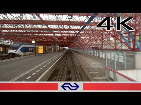 4K CABVIEW HOLLAND Almere Oostvaarders - Schiphol SLT 5dec 2018
