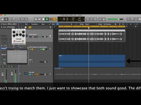 Fender Hot Rod Deluxe Vs Strymon Iridium (Same IR) (Tube amp "vs" modeler?)