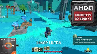 Minecraft Legends - 6900XT - 5800X3D - Ultra Settings 1440p