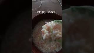 あさごはん食べてみた。