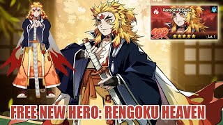 Demon Legend Fury Gameplay - Free New Hero: Rengoku Heaven