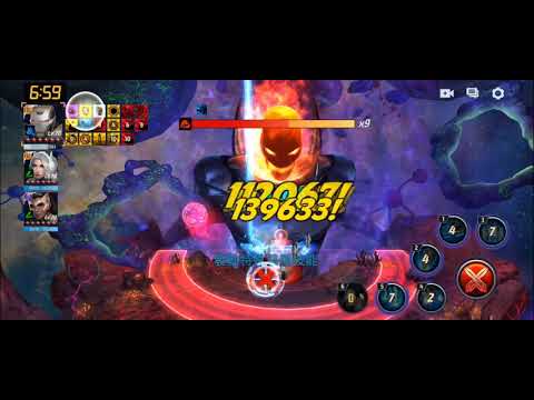 War Machine Solo mode Dormammu GBR  - Marvel Future Fight