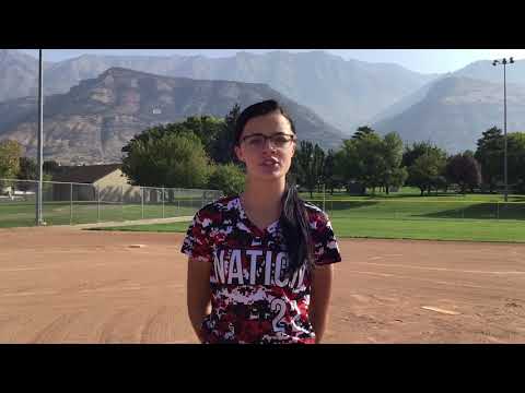 2022 Oakleigh Harman Outfield and Shortstop softball skills video