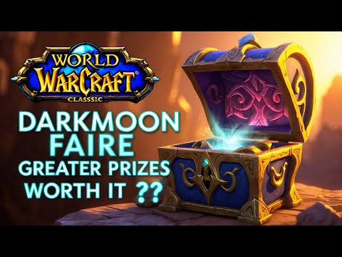 Gold Farming 101~ Loot From  30 Darkmoon Faire Greater Prizes | Wow Classic Guide