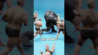 100 Men Vs 1 Gorilla - 3D Animation