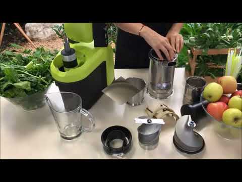SANTOS Cold Press Juicer Nutrisantos 65   Assembling Procedure
