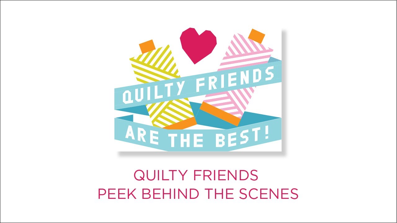 Sneak peek behind the Quilty Friends Scenes