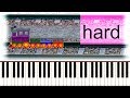 bill wurtz - long long journey - piano tutorial