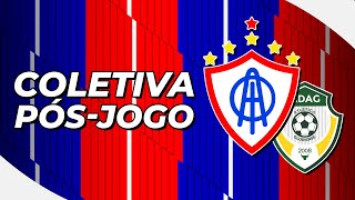 COLETIVA PÓS-JOGO | ITABAIANA X ATLÉTICO GLORIENSE | 1ª RODADA DO CAMPEONATO SERGIPANO