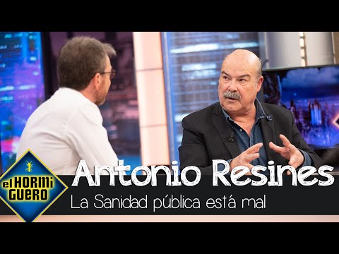 Antonio Resines, contundente en su apoyo a la Sanidad Pública - El Hormiguero