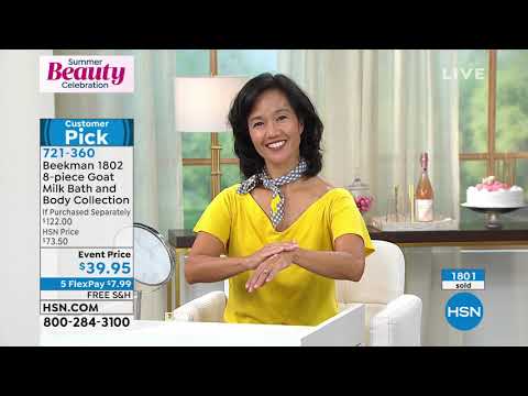 Beekman 1802 8piece Goat Milk Bath and Body Collection