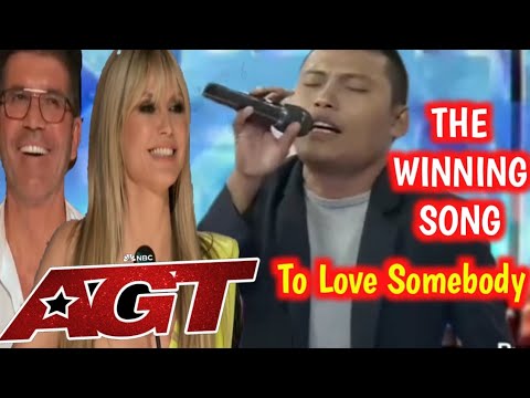 Ang kantang Magpapanalo Kay ROLAND "BUNOT" ABANTE - To love Somebody at AGT