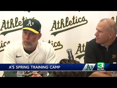A's begin spring training with big news for general manager