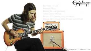 Video thumbnail for Epiphone Nighthawk Custom Reissue Electric Guitar (Honey Burst) by grapevineguitarworks