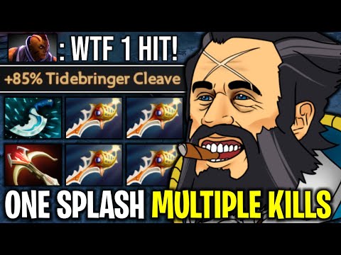 ONE SPLASH MUTLIPLE KILLS..!! 4x Divine Rapier Kunkka 1 Hit Kill 7.26 | Dota 2
