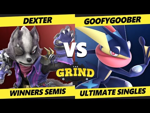 The Grind 144 Winners Semis - GoofyGoober (Greninja) Vs. Dexter (Wolf) Smash Ultimate - SSBU