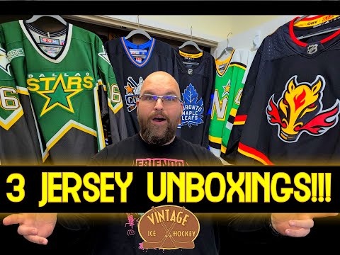 3 Jersey Unboxings! SportsK & Vintage Ice Hockey