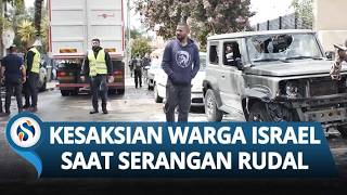 RUDAL KLUSTER IRAN HUJANI ISRAEL TENGAH! Mobil Hangus, Puing Berserakan, 9 Luka di Tel Aviv-Haifa