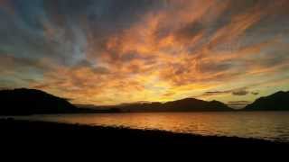 preview picture of video 'Loch Linnhe Sunset Time-lapse'