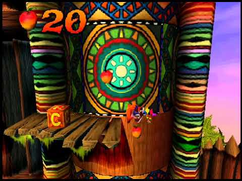 Crash Bandicoot - The Great Gate - PS1 - Emulated on Android using Retroarch