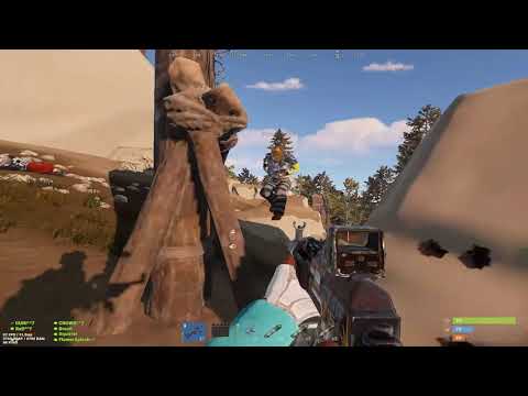 RUST - KOREA CLAN PVP 22 BOXES OF AKS // SEA VITAL MAIN