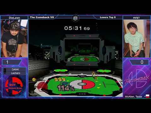 The Comeback 7 - DieLawn (Peach) vs HVST (Fox) - Losers top 8