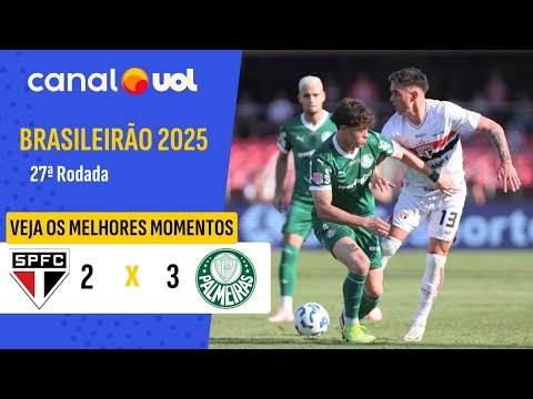 PALMEIRAS BATE SÃO PAULO DE VIRADA COM ARBITRAGEM POLÊMICA E VIRA LÍDER DO BRASILEIRÃO5