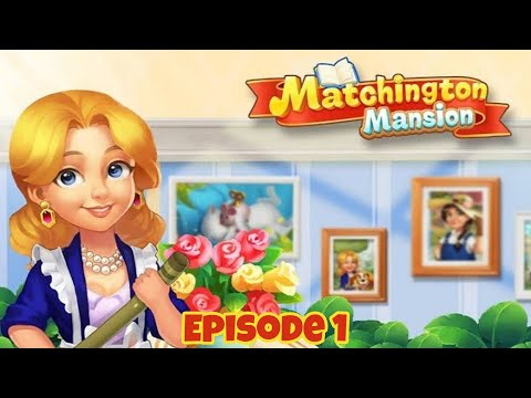 Matchington Mansion Gameplay Walkthrough. Episode 1 Level 1-8. My Gaming Town.