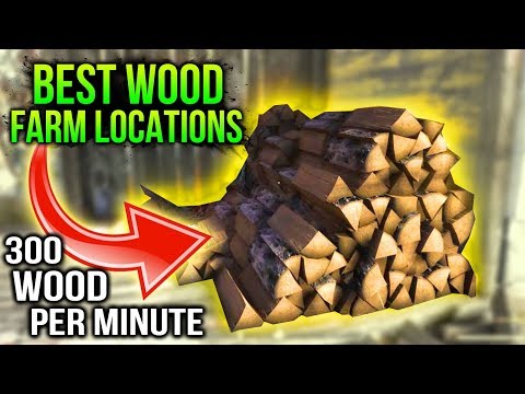 Fallout 76 - "300 WOOD Per Minute" (Best Wood Farming Locations)