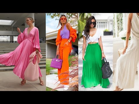 The Best Summer Color Outfit Ideas 2022/23!|How to Style Summer Color Trend.