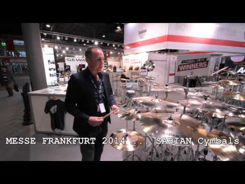 Musik Messe  2014 - Sabian Cymbals - www.drumxound.de