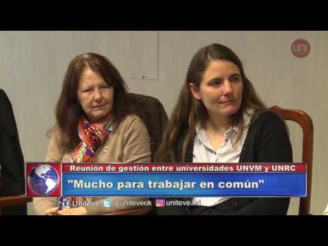 Reunion de gestión entre universidades UNVM y UNRC