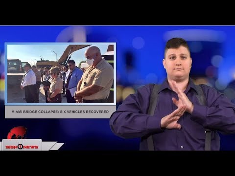 Miami bridge collapse: six vehicles recovered (ASL - 3.18.18)