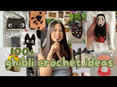 100+ Ghibli Crochet Ideas ✮ ⋆ ˚｡𖦹 ⋆｡°✩