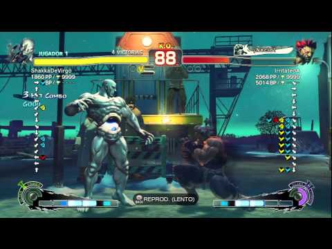 SSF4 AE 2012 HD-ShakkaDeVirgo (Seth) VS IrritatedA (Akuma)