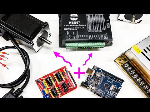 Controlling a stepper motor with Arduino | Closed-loop CNC control with CNC shield and Arduino | ...