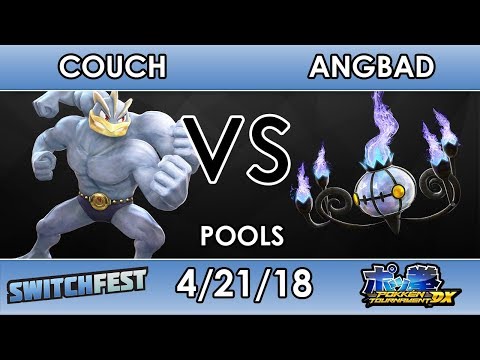 Switchfest - Couch (Machamp) VS Angbad (Chandelure) - Pokken DX - Pools
