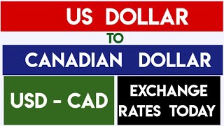 1 USD TO CAD us dollar to Canadian Dollar Today Currency Convert cad to usd (Source XE)