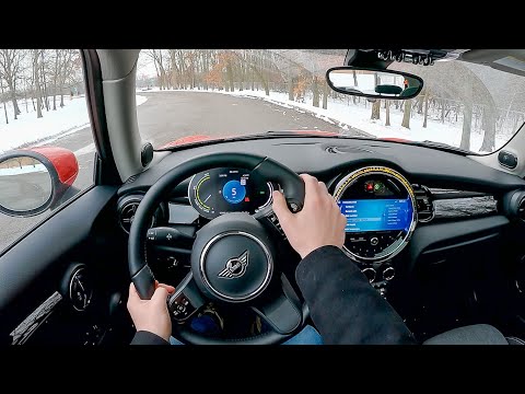 2022 MINI Cooper SE - POV Test Drive (Binaural Audio)