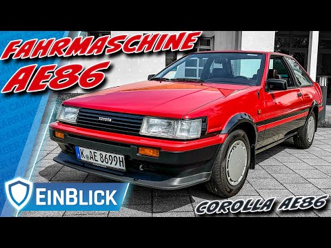 ECHTE FREUDE am FAHREN! Toyota Corolla GT 16V AE86 "Levin" (1984) - Seinem Ruf gerecht?