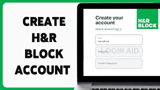 How To Create H&R Block Account 2024 | hrblock.com Account Registration, Sign Up Guide