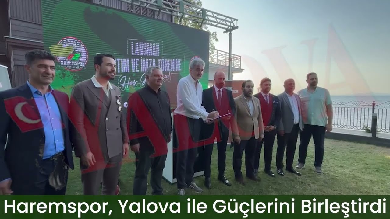 Yalova Belediyesi ve Haremspor Güçlerini Birleştirdi